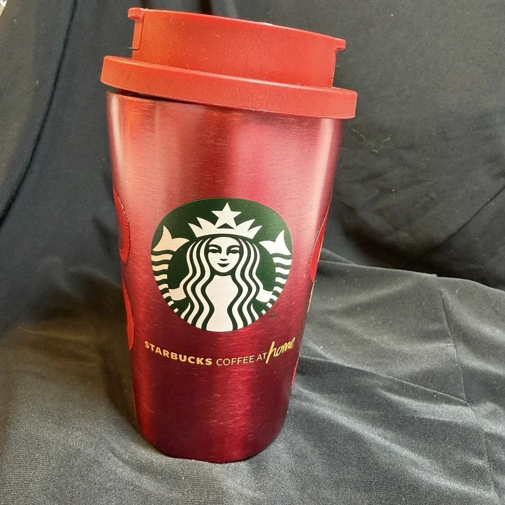 Starbucks 2025 Red Lunar New Year  Dragon Insulated Stainless Steel Tumbler 12oz